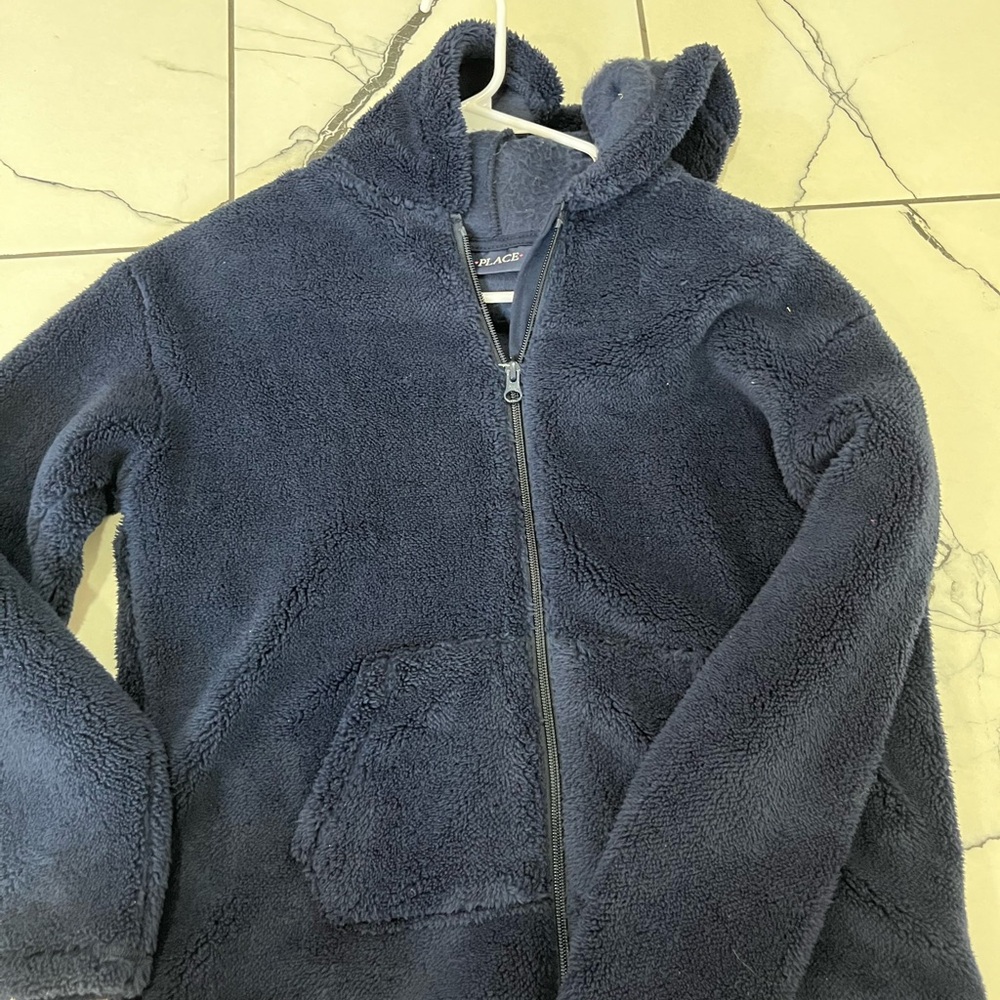 Place Navy Fleece Jacket